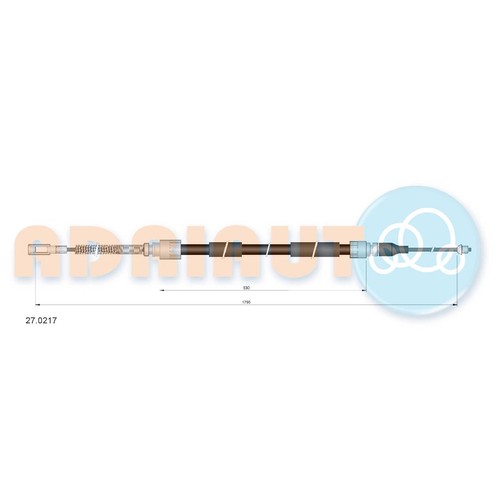 Adriauto handbremsseil hinten - adriauto,
