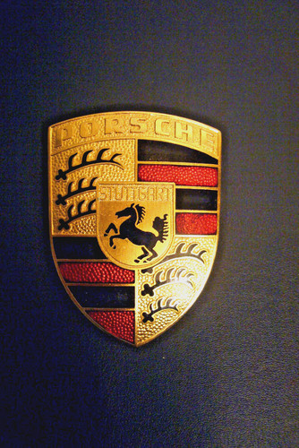 Original porsche emblem - porsche,