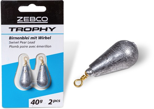 Zebco trophy birnenblei - trophy,