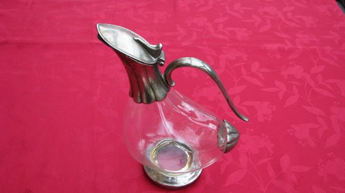 Alte glas karaffe - glas, dekanter