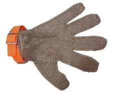 Euroflex Kettenhandschuh Stechschutzhandschuh Standard Gr. XL (orange) NEU