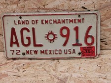 Altes nummernschild usa new - altes,