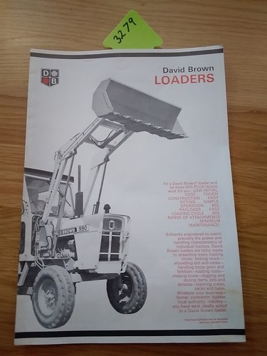 David brown traktorlader - brown,