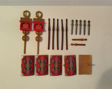 Playmobil History Römer Waffen Konvolut Schild Speer Schwert Ersatz Top Standart