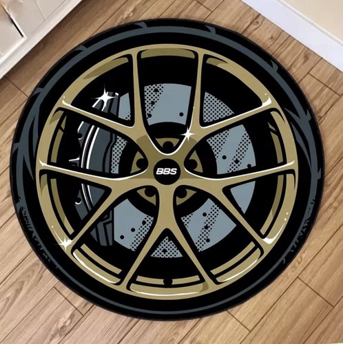 Bbs felgen teppich rund matte - felgen,