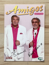Amigos gedruckte Autogrammkarte Ak Musik Duo beide Unterschriften alt