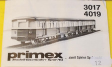 12  Märklin  / Primex 3017 /