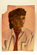 Vintage Wasser Farbe Malerei