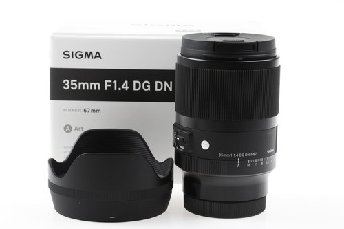 Sigma 35mm dg dn art - f/1,4,