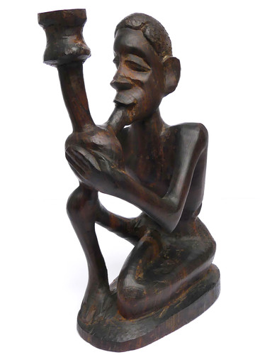 Afrikanische holzfigur - afrikanische,