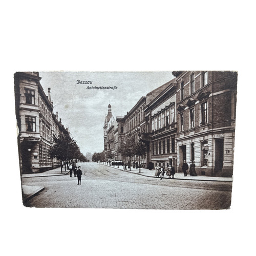 Ansichtskarte postkarte dessau - ansichtskarte,