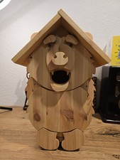 Bastelset Vogelhaus ,Bär" - Holzbausatz für Kinder & Familie