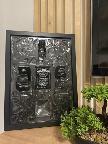 Jack daniels flasche - flasche, rahmen