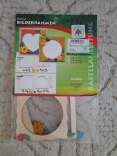 Basteln Bilderrahmen Holz