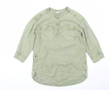 RIG utiliy Damen Bluse grün Lyocellmischung Größe S