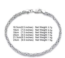 Königskette Armband Silber