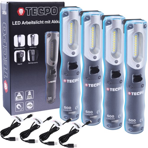 Tecpo handlampe - 4x,