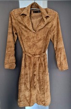 NEU Damen Velour Mantel Marke