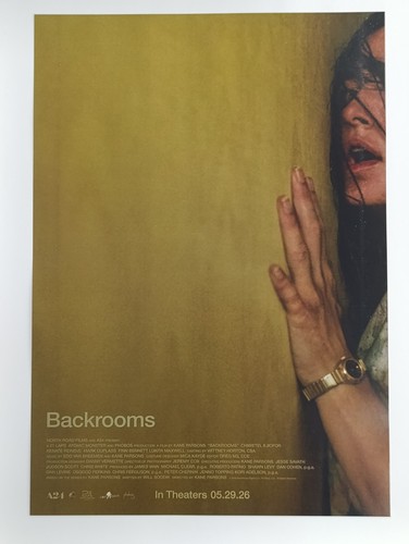 Backrooms film poster horror - poster,