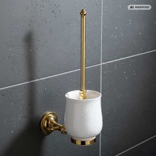 Paulgurkes bürste gold - wc-bürste,