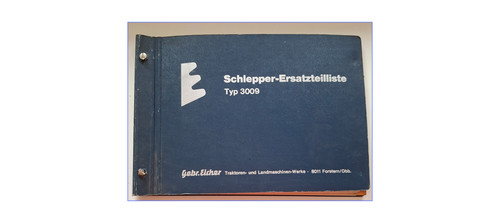 Eicher typ 3009 - typ,