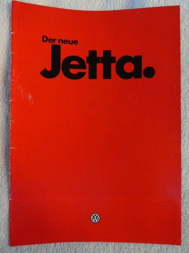 Prospekt 1984 vw jetta - 1984,