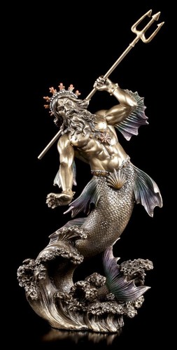 Poseidon figur griechischer - figur,