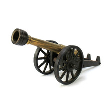 Deko miniatur kanone aus - deko,
