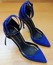 Blaue Damen Schuhe,  High