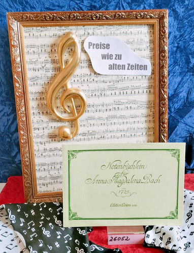 Notenbüchlein für anna - "notenbüchlein,