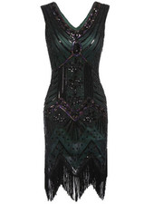 Damen Kleid Vintage Partykleid