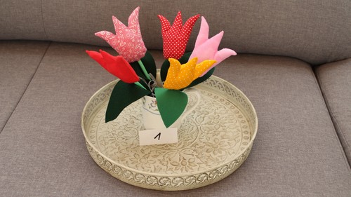 Tulpen stoffblumen - tulpen,,