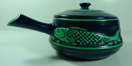 Dekorative auflaufform fisch - auflaufform,