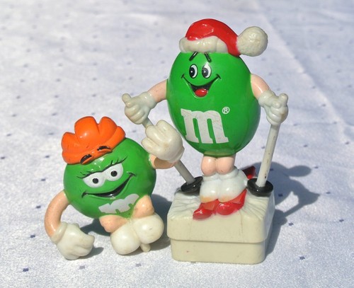 S sammelfiguren grün - m&m's,