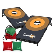 CampFeuer Offizielles Cornhole Spiel Outdoor, Spiel Set mit 2 Boards *B-Ware*