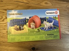Schleich Farm World - Set 42480 - Welpenstube Hunde Welpen