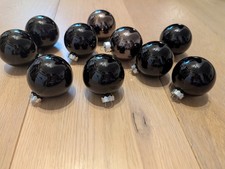 Weihnachtskugeln, Farbton dunkel, 10 Kugeln