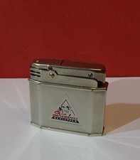 ORIGINAL alt AUGUSTA AUTOMATIC Benzinfeuerzeug FENDT DIESELROSS Schlepper Brennt