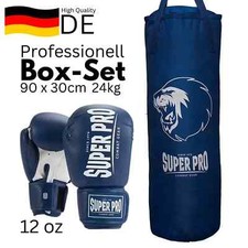 Boxsack Super Pro Boxing Set Blau