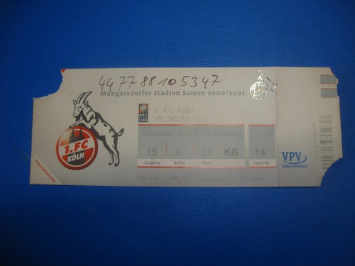 Ticket fc köln - ticket,