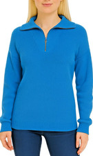 Damen Troyer Strickpullover