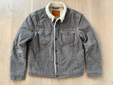 Levis Sherpa-Jacke grau