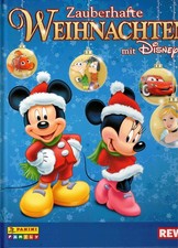 "Zauberhafte Weihnachten mit Disney" – Sammelalbum von Rewe mit Panini-Bildern