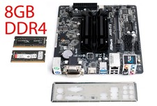ASRock J4105-ITX Dual Channel Intel Quad (bis 2,5GHz) DDR4 Mini-ITX + 8GB RAM