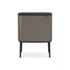 Abfalleimer Brabantia 316203 – für Müll – Edelstahl 54 x 31.5 x 68 cm