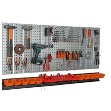Werkzeugwand 156x72cm Metall