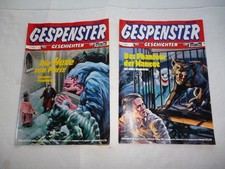 6 Gespenster Geschichten von Nr. 222 bis 227 im  guten Zustand