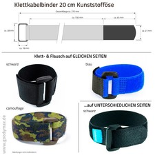 1 Klettkabelbinder