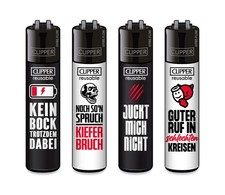 Clipper Feuerzeug 4er Set
