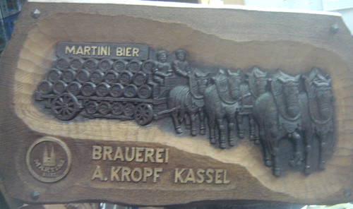 Brauerei werbeschild - werbeschild,